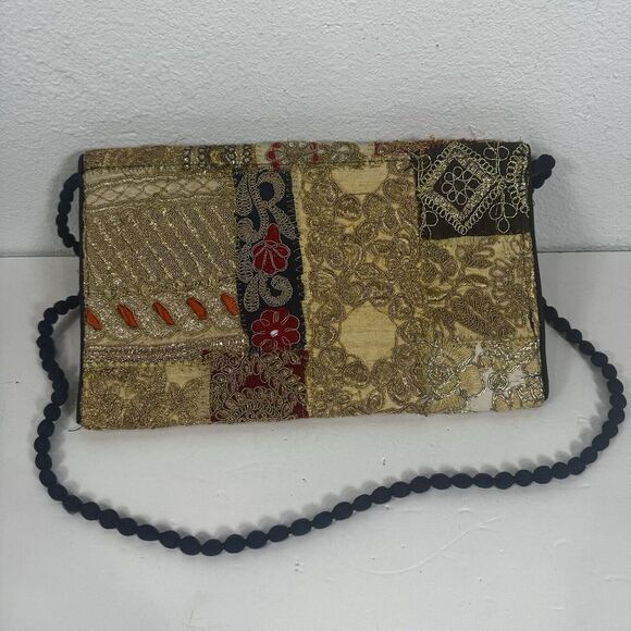 Handbags - Indian Handmade Purse Vintage Patchwork Embroidery Ladies‎ Envelope Clutch Bag